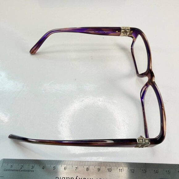 Tory Burch TY 2024 1079 Eyeglasses – Purple Tortoise | 53□15 135 - Picture 11 of 11